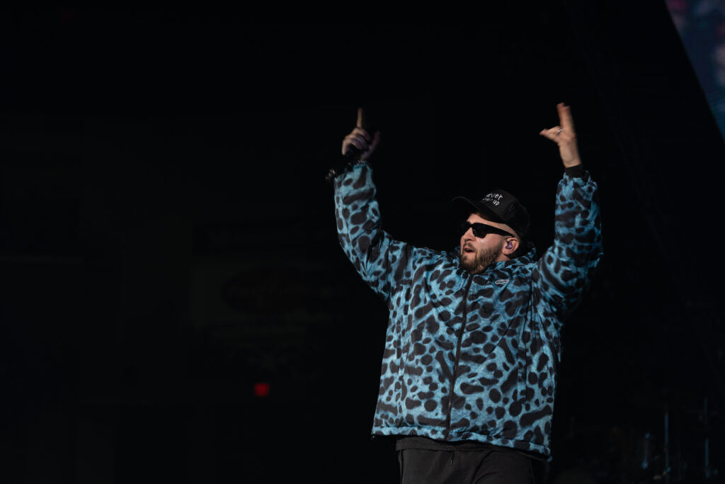 Andy Mineo performing at Winter Jam 2023 Springfield MO