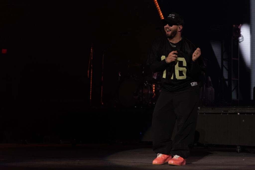 Andy Mineo performing at Winter Jam 2023 Springfield MO