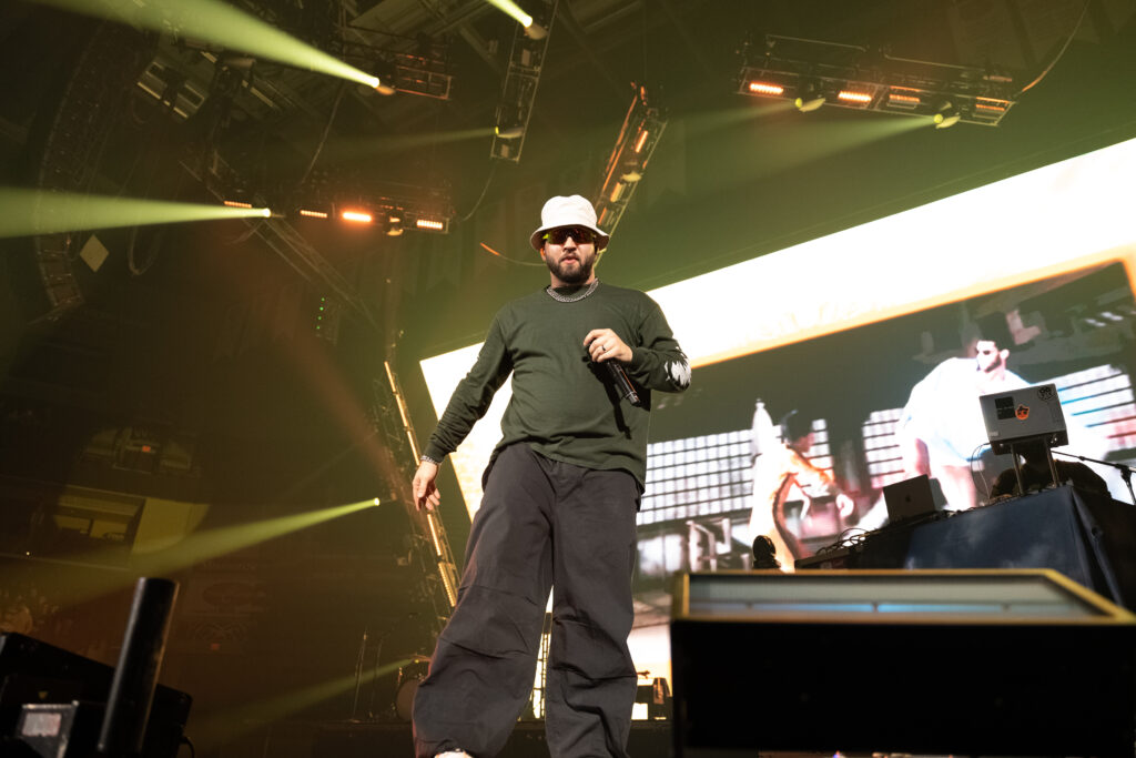 Andy Mineo performing at Winter Jam 2023 Springfield MO